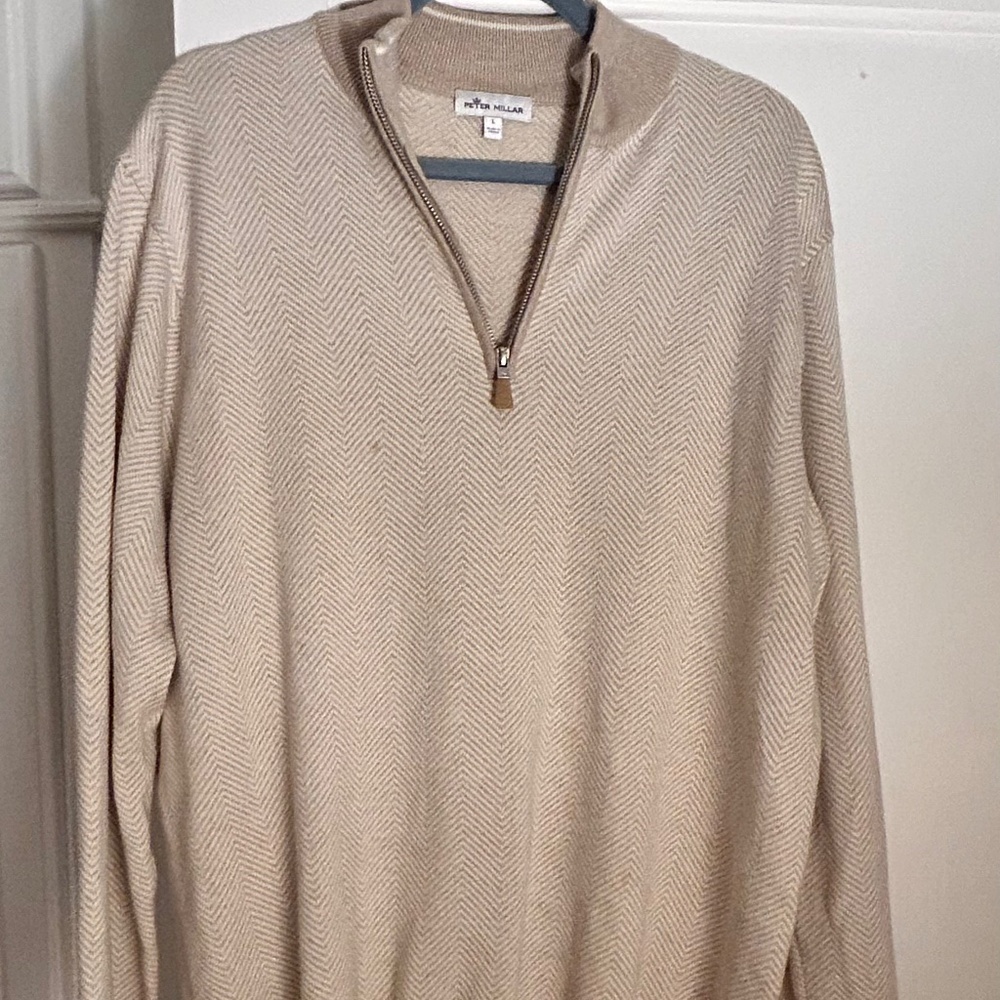 Peter Millar Pullover Zip Large
